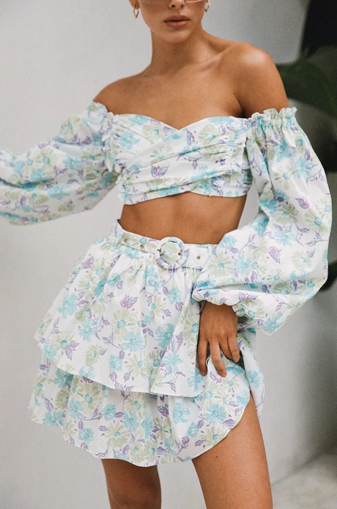 Sets | SABO Belted Zoe Skirt-Floral