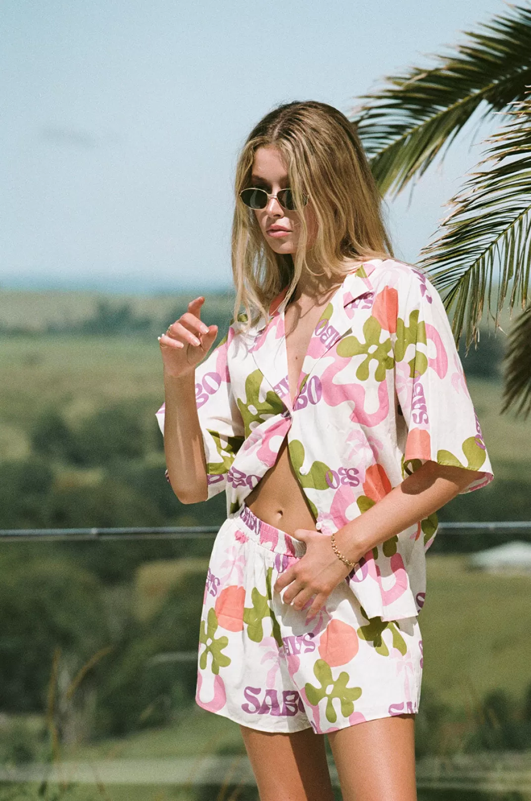 Sets | SABO Seona Shorts-Tropical