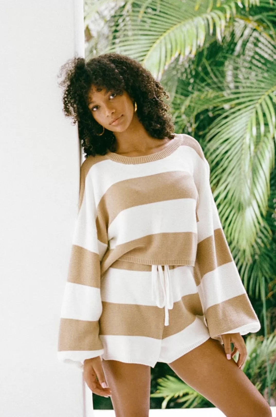 Sets | SABO Teana Knit Top-Tan